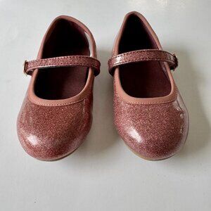 Jamie Kay Mary Jane Shoes | Glitter Pink | US 8 | Gently Used